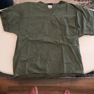 Set of 3 XS Olive Green Cherokee Scrubs